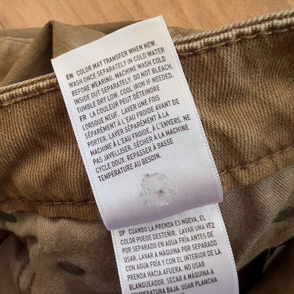 American Eagle Jeans Men's Size 26 X 28 Caramel Brown Airflex+ Athletic Fit Slim - Picture 7 of 12